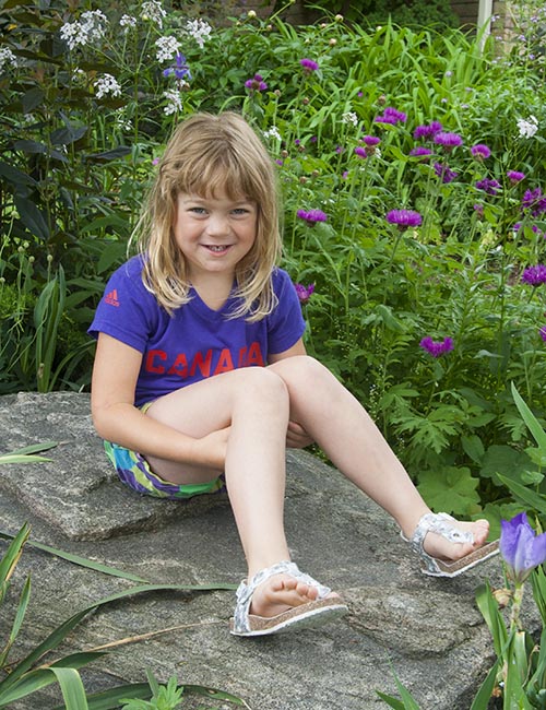 Teagan in the Garden