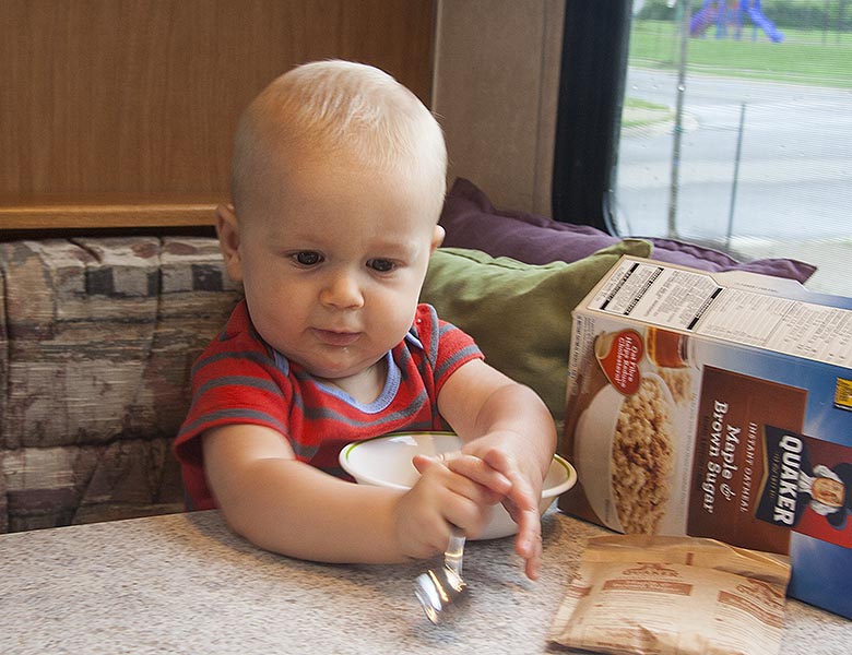 Playing with a Spoon