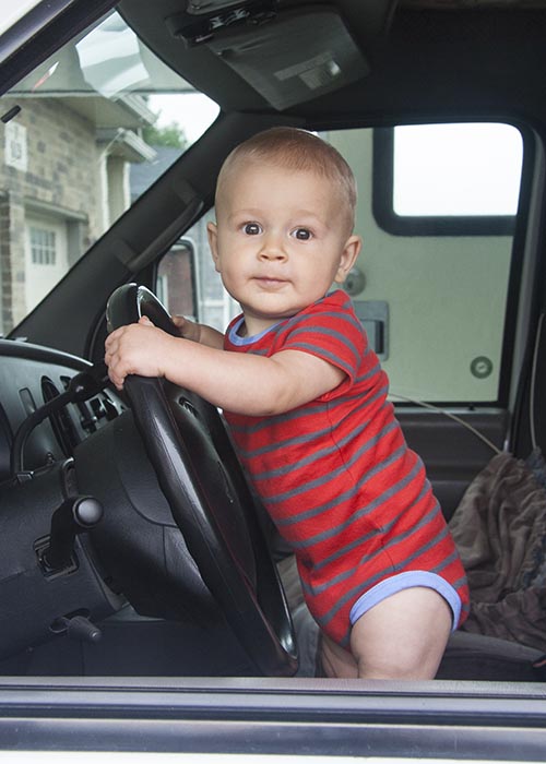 "Look Mom, They Let Me Drive!"