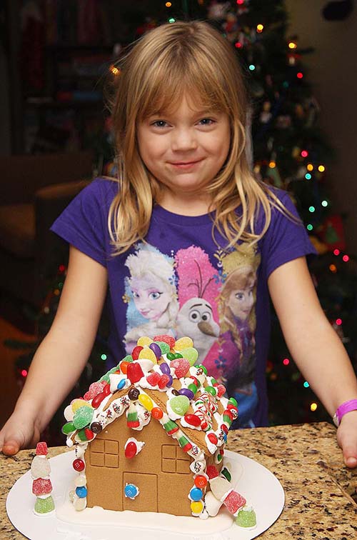 Teagan and her House