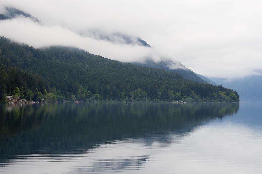 Misty Morning, at Crescent Lake