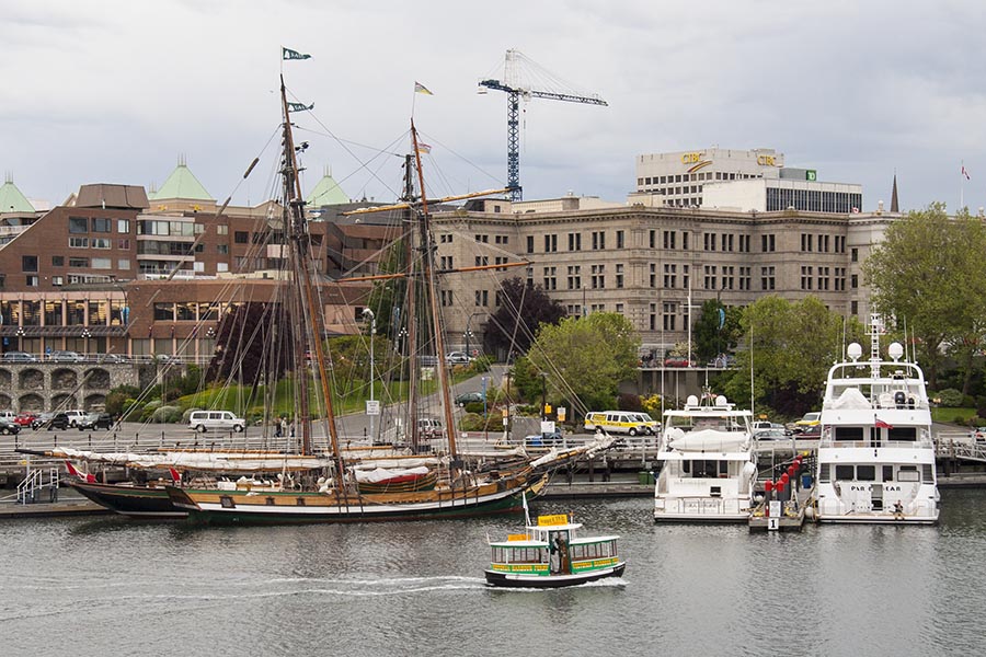 Schooners, Yachts, and Water Taxi