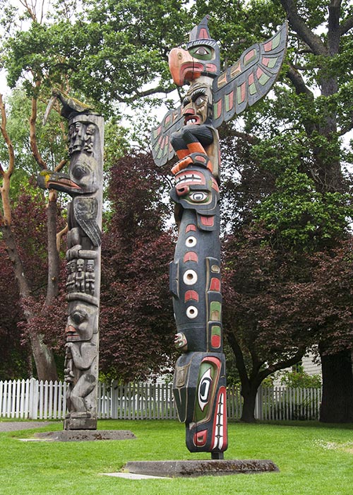 Two More Totem Poles