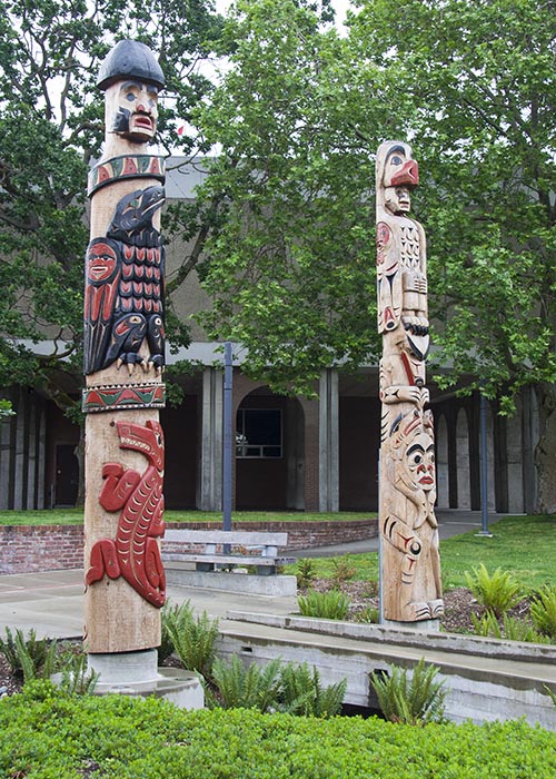 Totem Poles, Thunderbird Park