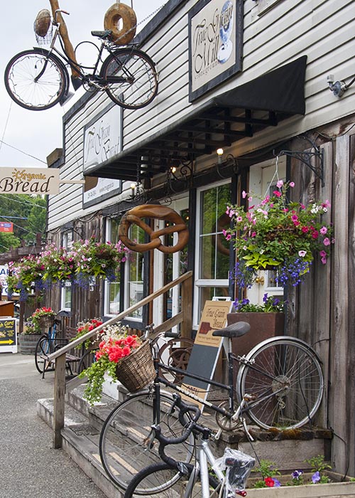 Bicycles and Bread for Sale