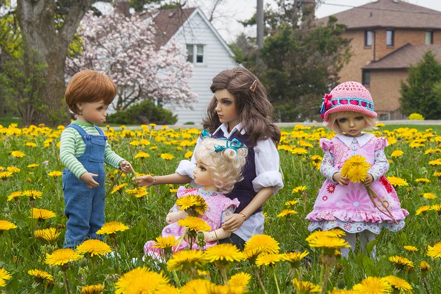 Dandelions for Mommy