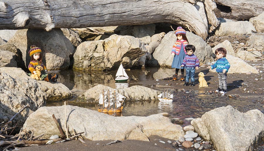 Sailing Boats in the Stream