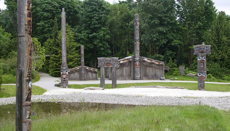 Haida Village at UBC Museum of Anthropology
