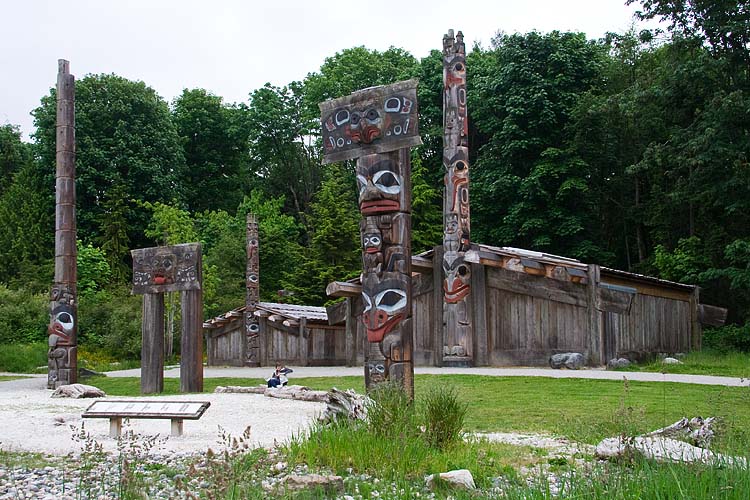Another View of the Haida Village