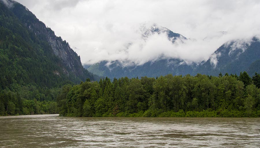 Fraser River in Hope