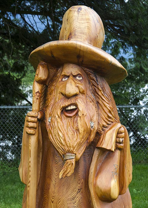 Wizard Carving