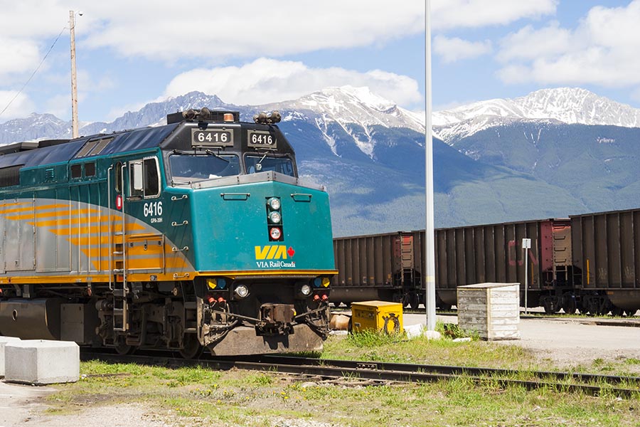 Train in Jasper