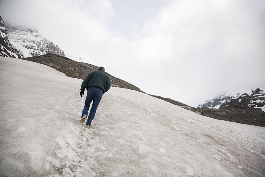 Hiking to the Toe of the Glacier