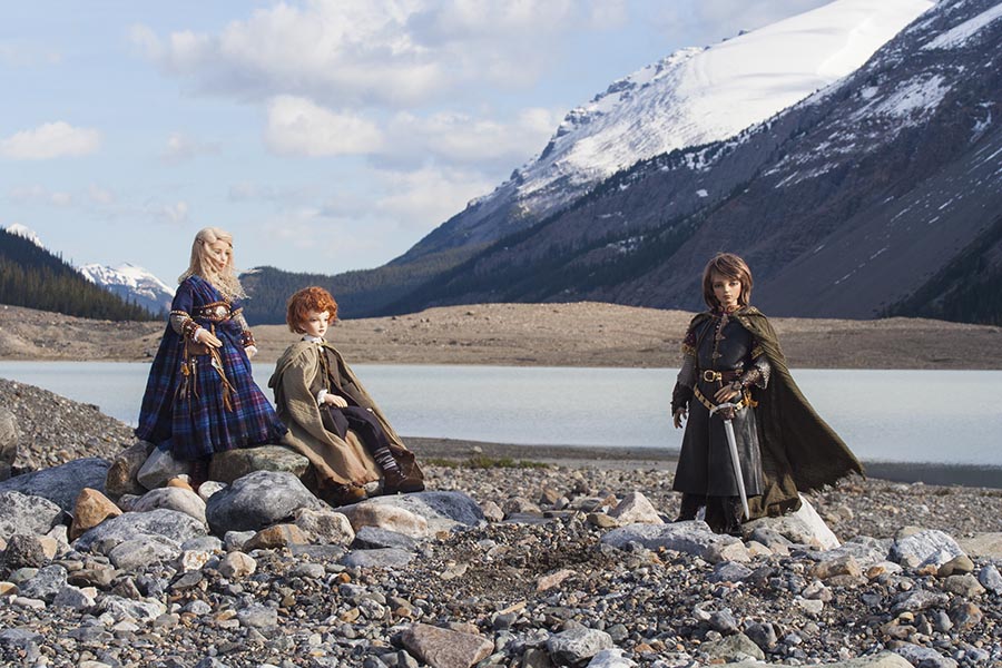 Resting Beside the Glacial Lake