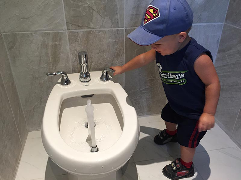 Plying with Nana's Fountain