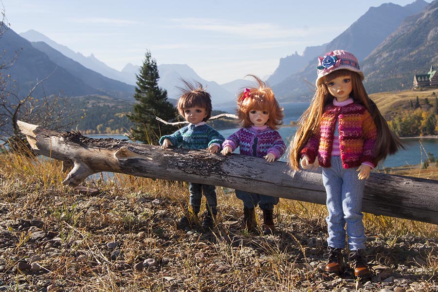 Three Kids in the Wind