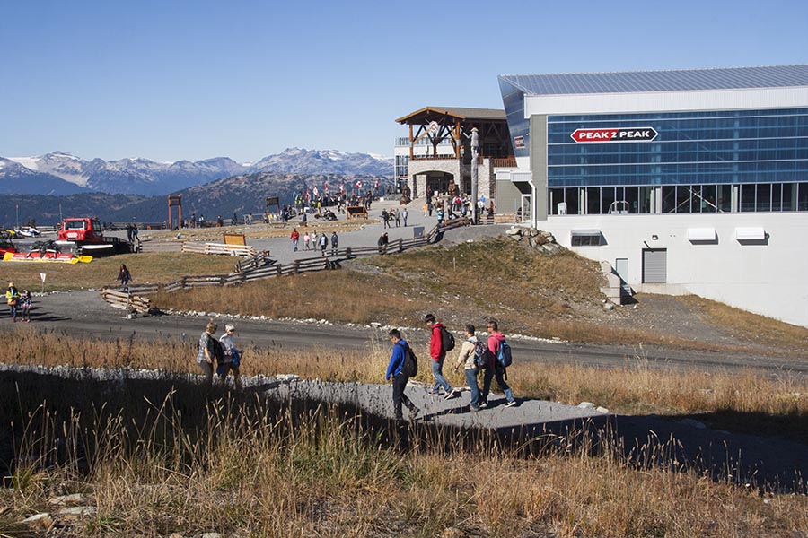 On Top of Whistler Mountain