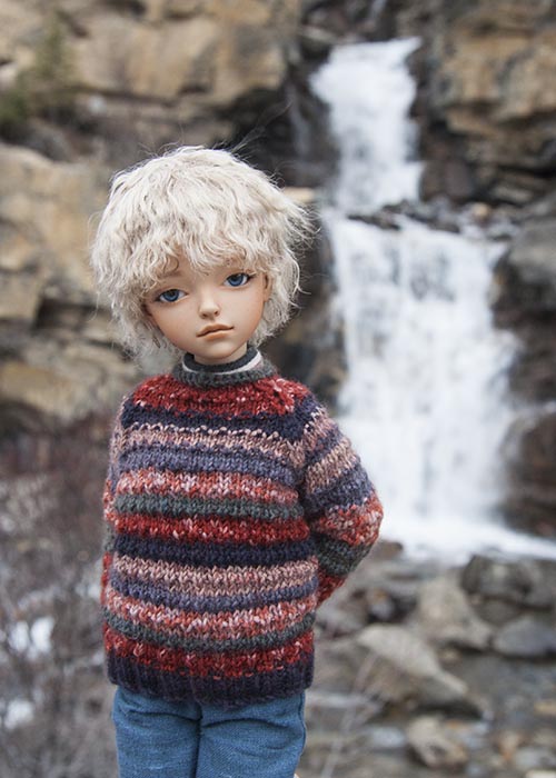 Milo at Tangle Falls
