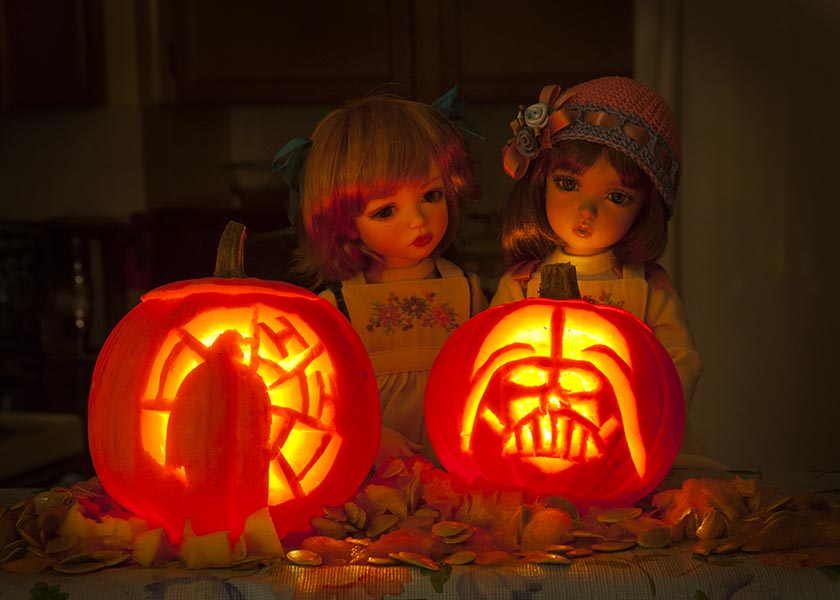 Star Wars Jack-o-Lanterns