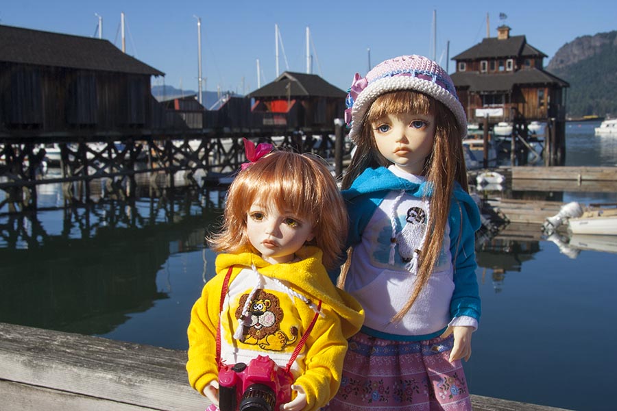 Lonnie & Holly in Cowichan Bay