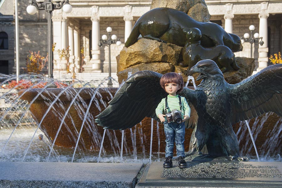 Coco and the Eagle