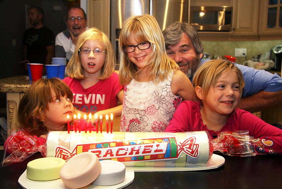 Photo-Bombed by Both Grandpas