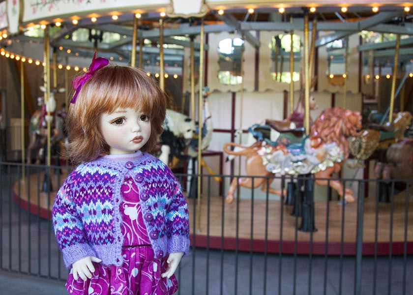 At the Rose Carousel