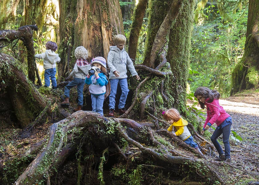 Going for a Family Hike