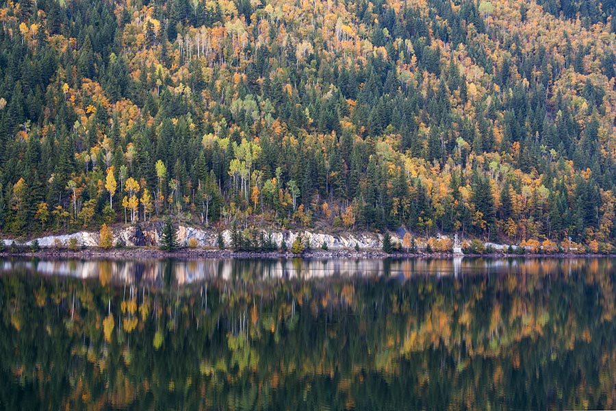Reflection in Three Valley Lake