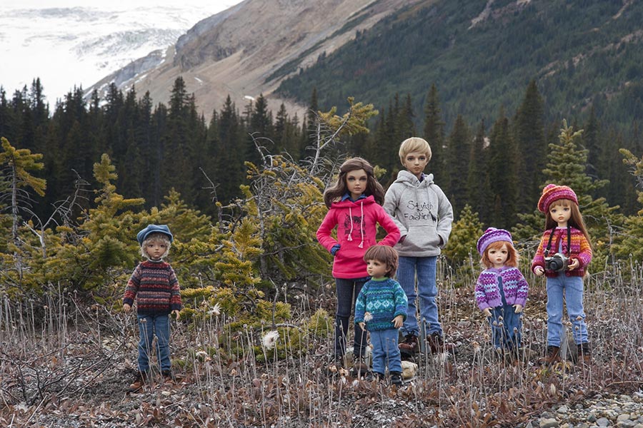 Family in the Mountains
