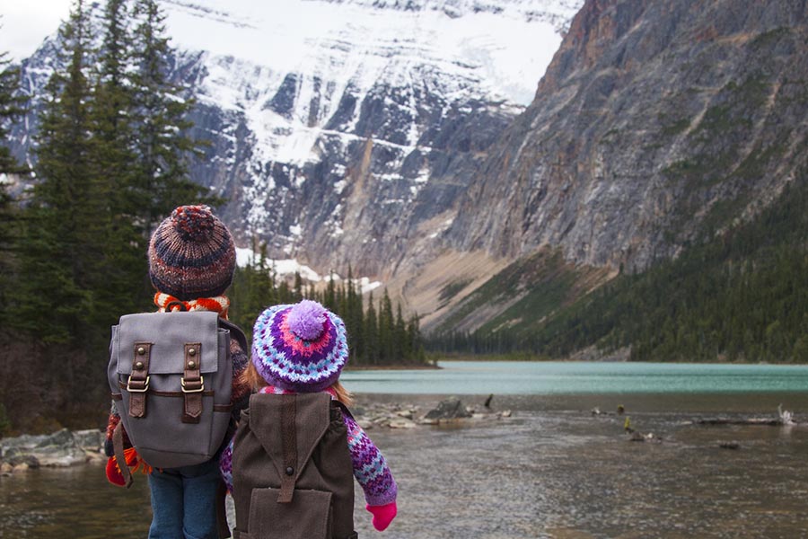 Arriving at Lake Cavell