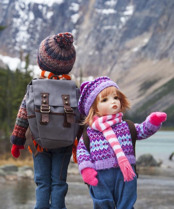 Amazed by the Scenery