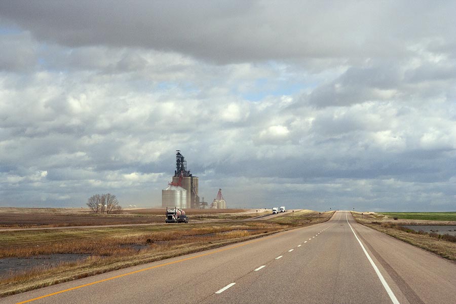 Heading Down the Trans-Canada Highway