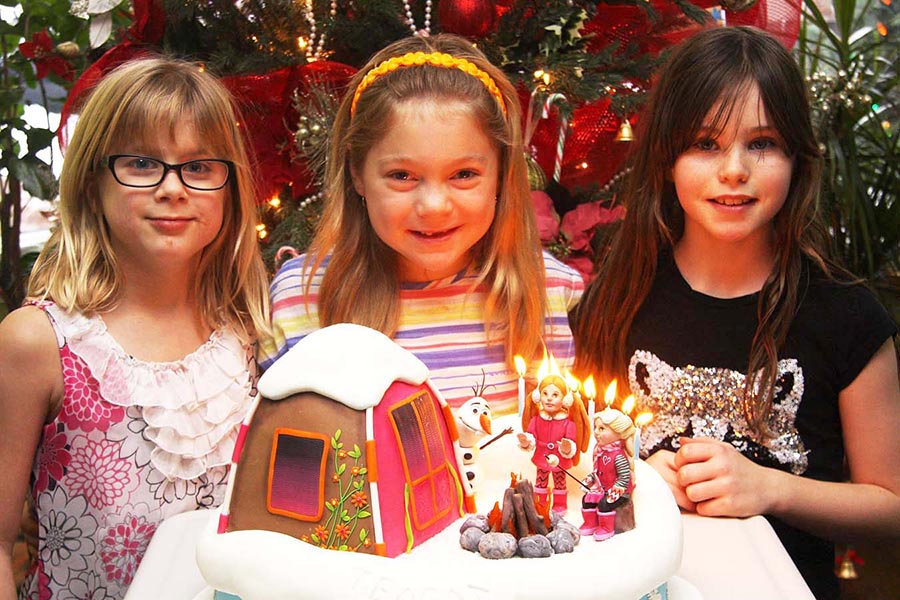 Rachel, Teagan, and Katie