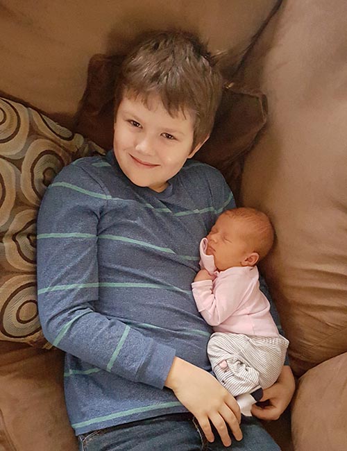 Austin and His Little Sister