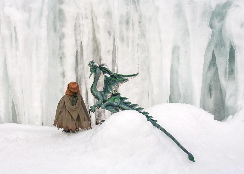 the Ice Falls