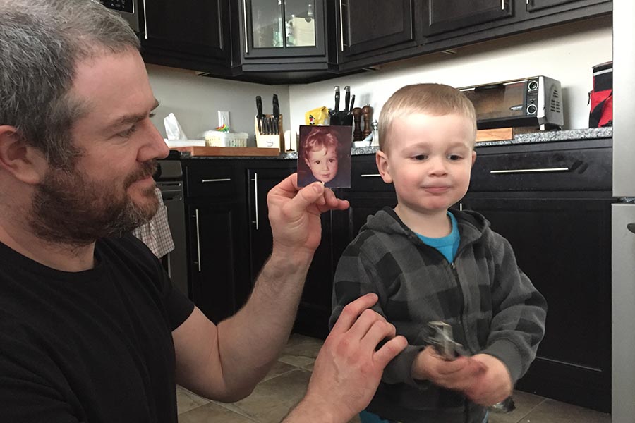 "Does He Look Like Me?"