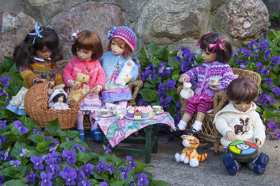 Enjoying a Nice Spring Day