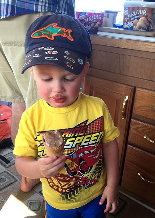 An Ice Cream in the RV