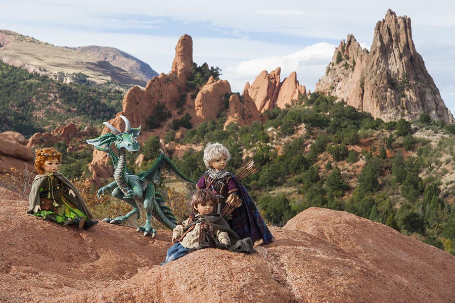 Enjoying the View at Garden of the Gods