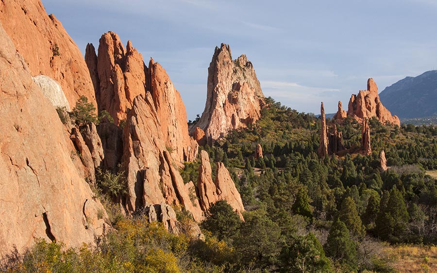 Evening at Garden of the Gods