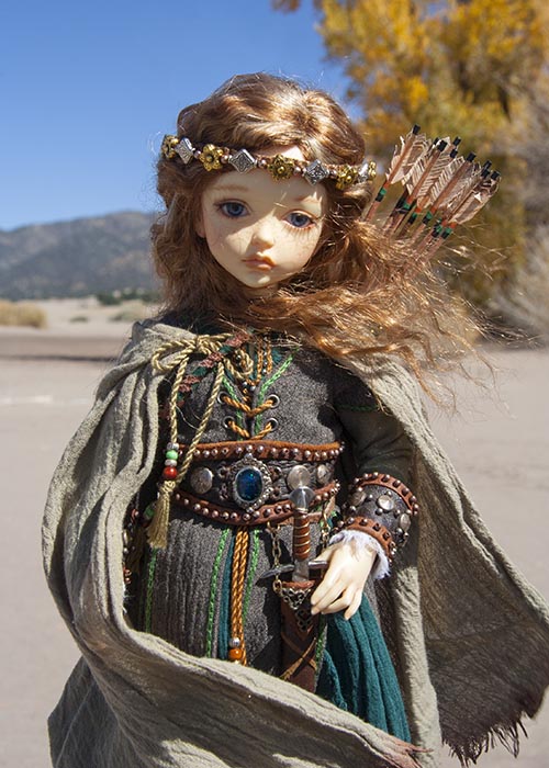 Lonnie in the Desert
