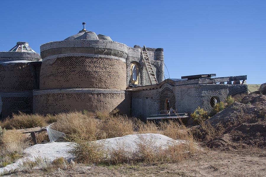 Earthship House near Taos
