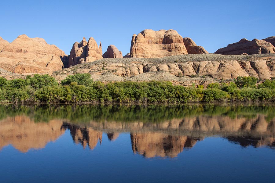 River Reflection
