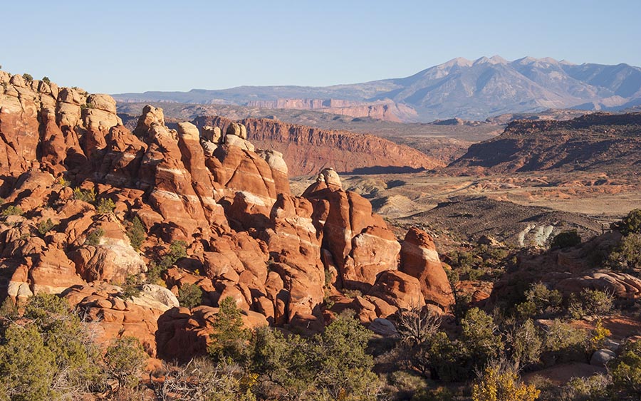 Sunset Overlooking the Fiery Furnace