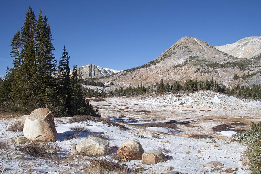 Snowy Ridge Mountains