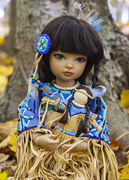 Byuri and her Doll