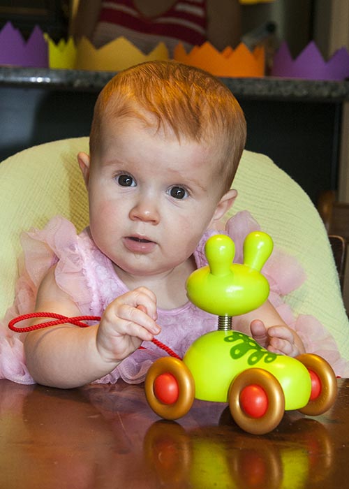 Emily is Siz Months!