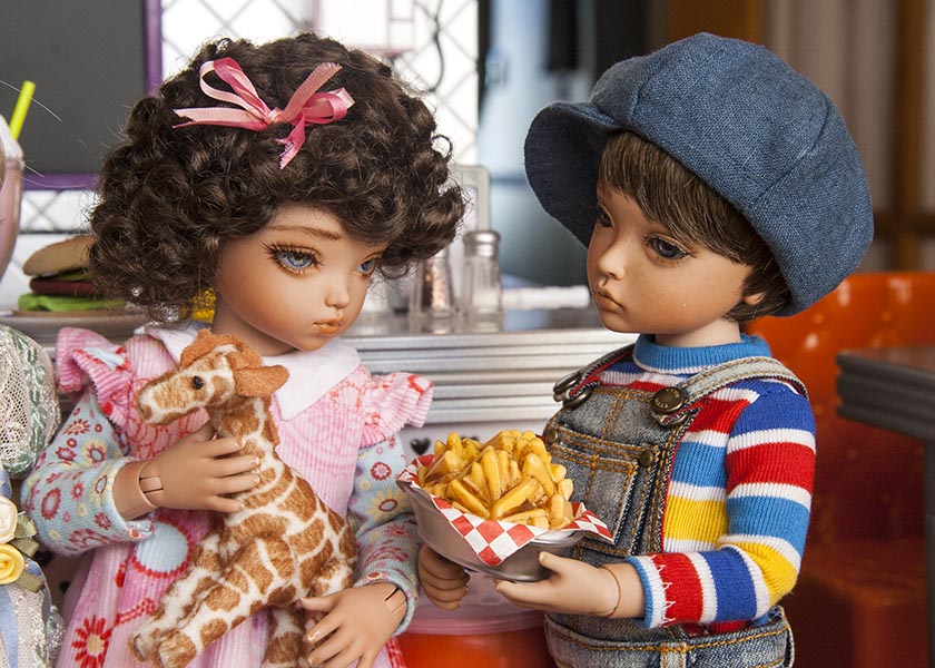 "Would You like to share my Fries?"