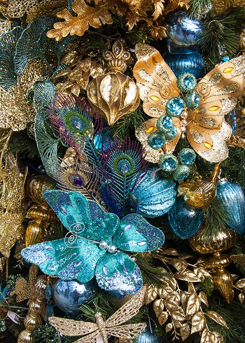 Blue & Gold for Christmas